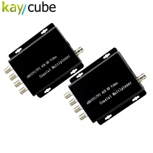 Kaycube 4 канала AHD/CVI/TVI камера видео мультиплексор через один коаксиальный кабель подключение 4 CCTV 1080P 720P HD аналоговая камера s Повтор