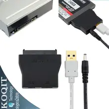 USB 3.0 to SATA Cable Hard Drive 22pin Converter + 12V Charger Power Universal Reader For 2.5″ or 3.5″ HDD Hard Disk Driver