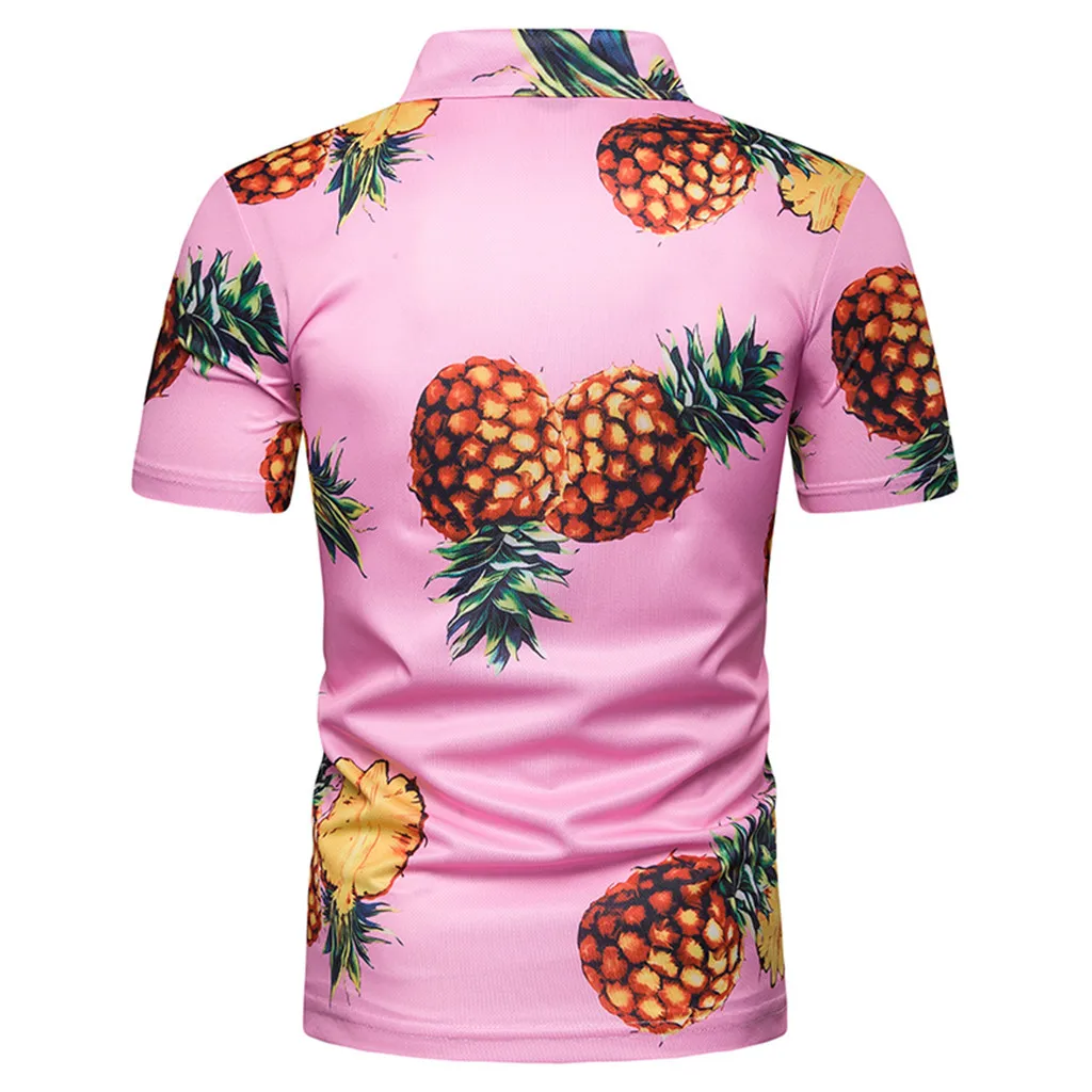 Riokk Az Sleeveless Tank Tops Shirt Fit Mens Pineapple Dog with Glasses