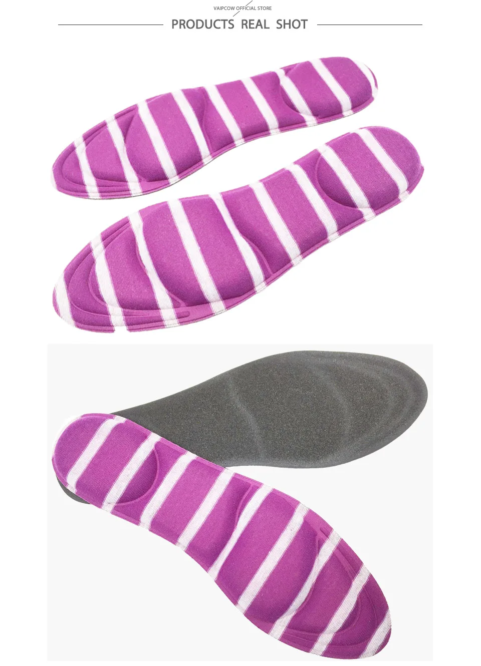 insoles for shoes purple XA3