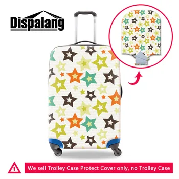 

Multicolor Stars Elastic Luggage Protective Dust Covers For 18-30 Inch Travel Suitcase Waterproof Luggager Cover Free Shipping