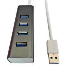 3.0HUB 4-портовый из алюминиевого сплава с разъемом USB HUB портативных специальный универсальный сплиттер