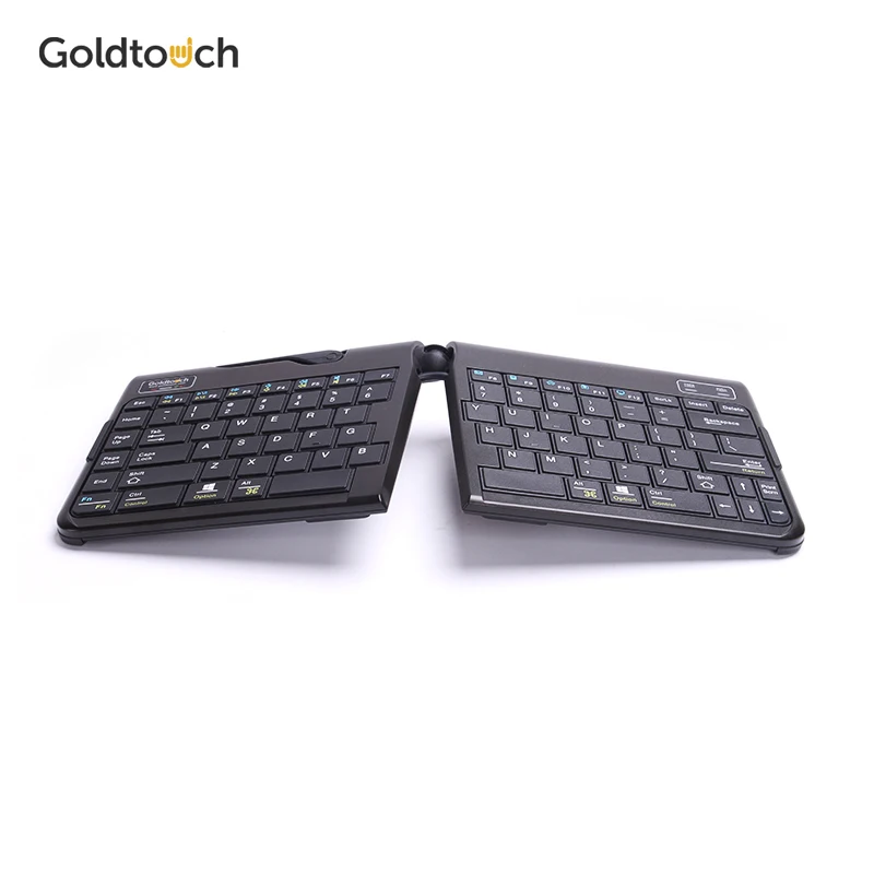 GOLDTOUCH эргономичная Bluetooth беспроводная клавиатура портативная Регулируемая по