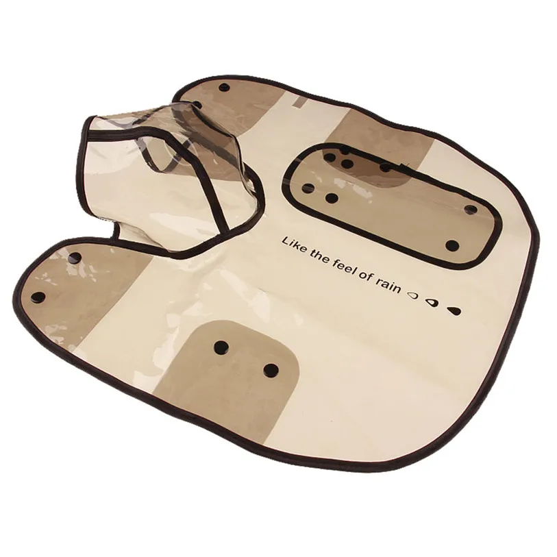 Candy Color Raincoat for Dogs Transparent Dog Raincoat Waterproof Hooded Cloak Summer Clothes for Dogs Dropshipping 40AT14 (4)