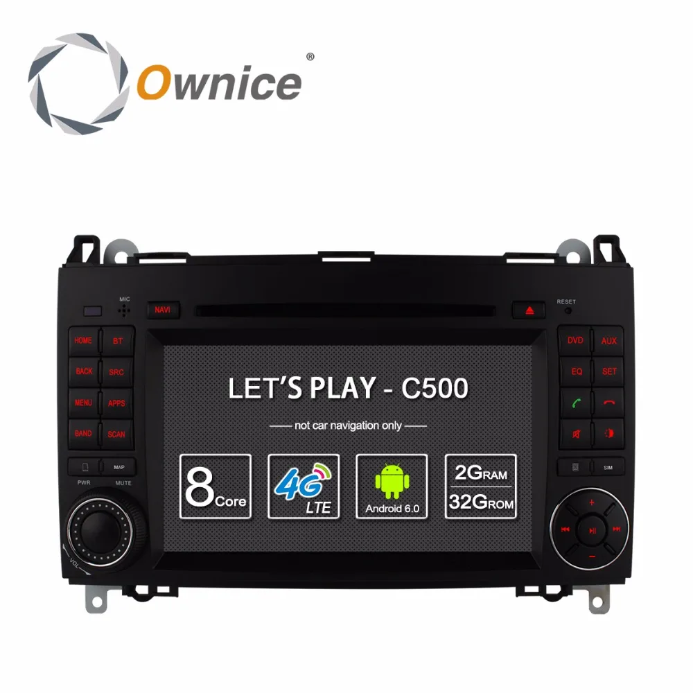HD 1024 автомобильный dvd-плеер Android 6 0 для Mercedes Benz B200 W169 A160 Viano Vito GPS радио DAB Stereo Octa 8 Core