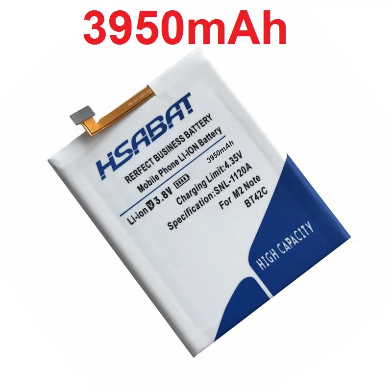 imágenes para HSABAT Envío Libre 100% Nueva 3950 mAh Batería para Meizu BT42C M2 Batería Nota imágenes para HSABAT Envío Libre 100% Nueva 3950 mAh Batería para Meizu BT42C M2 Batería Nota