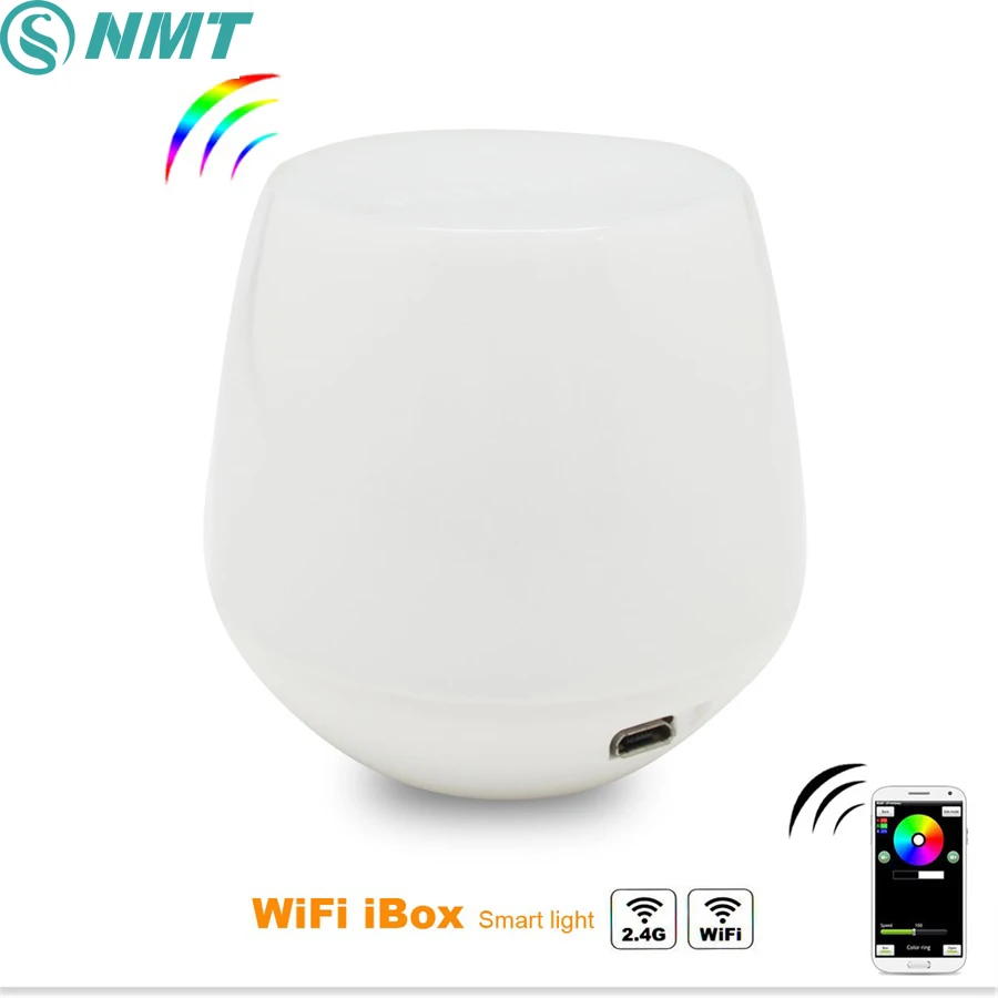 DC5V Mi light Wifi Led Controller Box 2.4G Wireless By APP iOS Android Remote Compatible for RGB RGBW RGBWW CCT Light