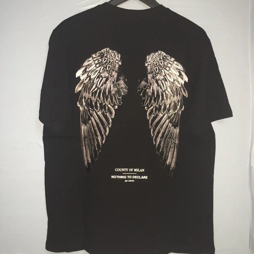 

19SS Marcelo Burlon Men T-shirt Women Casual Summer MB Tops Tees High Quality Marcelo Burlon T Shirt