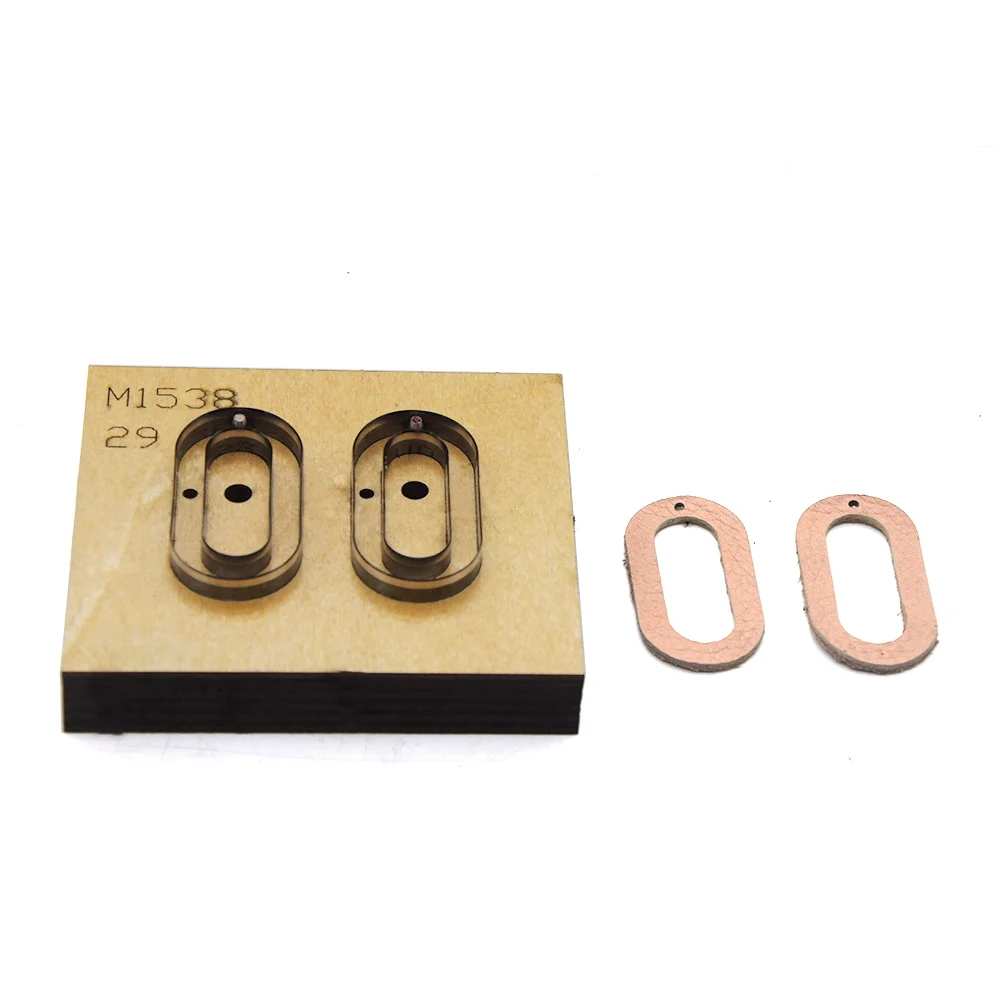 

Japan Steel Blade Rule Die Cut Steel Punch O Ring shaped Earring Cutting Mold Dies for Leather Cutter for Leather Crafts 50mm