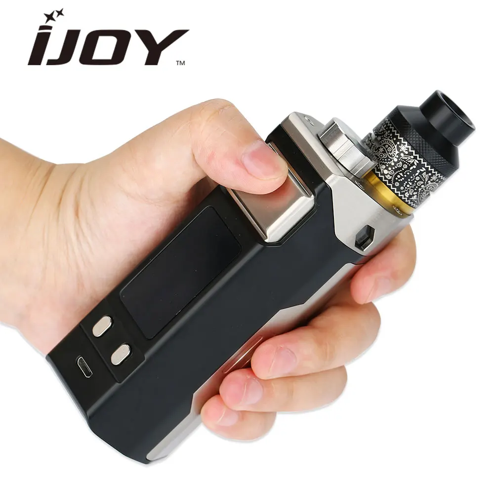 Original IJOY RDTA BOX Triple TC Vape Kit 240W with 12.8ml Tank ...