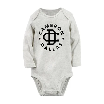 

Attack on Titan Cosplay Design Newborn Baby Boys Girls Bodysuit Outfits Long Sleeve Jumpsuit 100% Cotton Print Infant Clothes