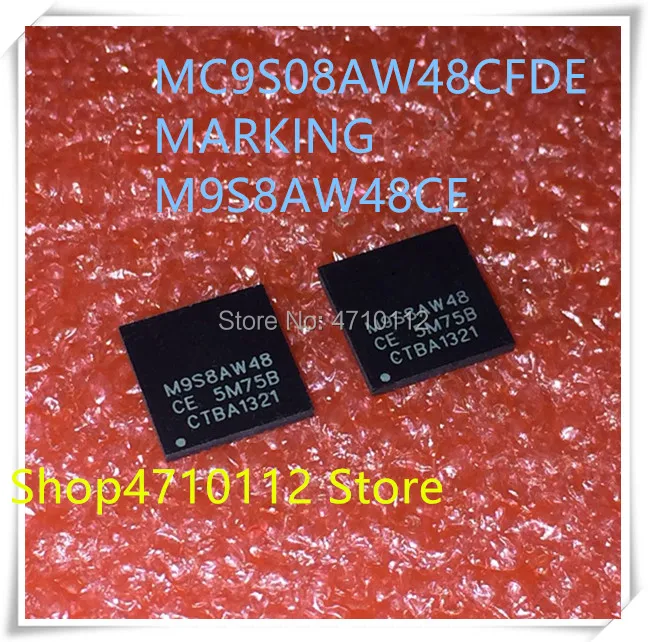 NEW 10PCS LOT MC9S08AW48CFDE MC9S08AW48 M9S8AW48CE M9S8AW48 QFN 48 IC