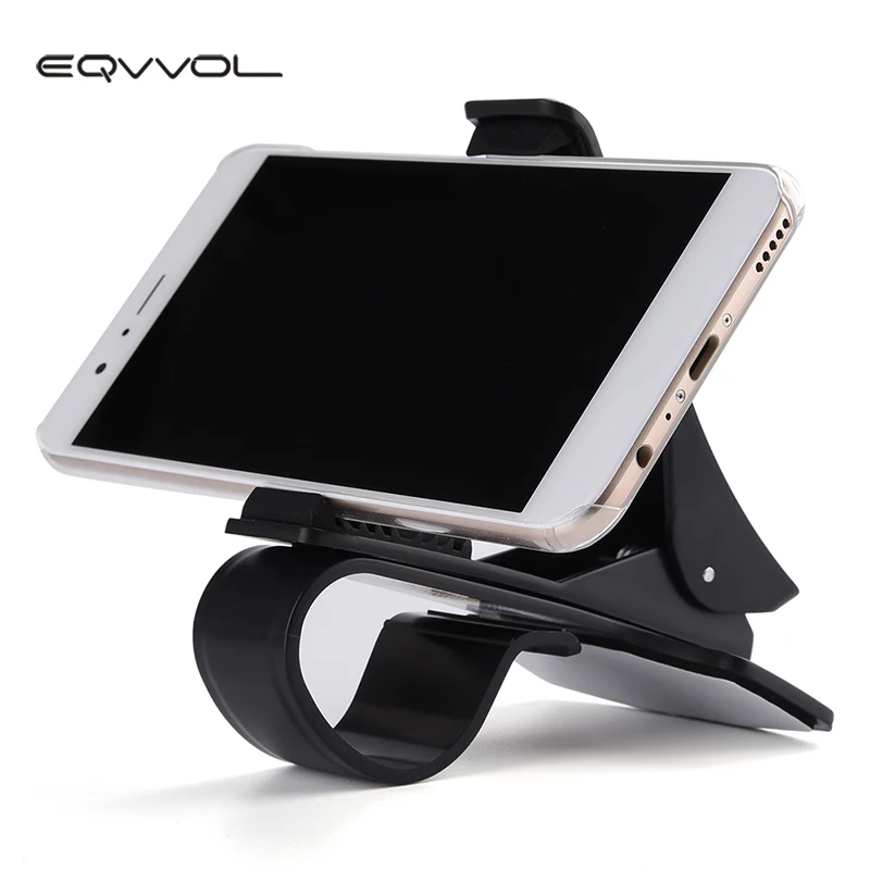 

Eqvvol Adjustable Non-slip Mobile Phone Holder Universal Car Phone Holder Antiskid Car Dashboard Mount Stands For iPhone