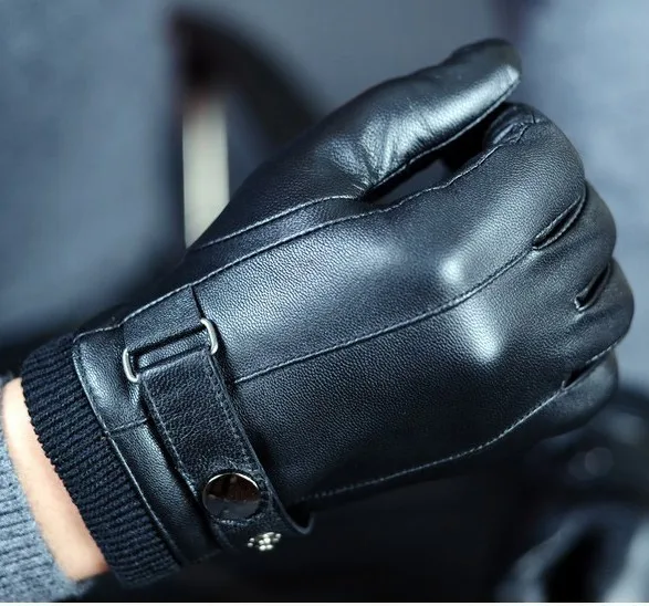 Best Ing 2pairs Good Quality Mens Genuine Leather Winter Best Ing 2pairs Good Quality Mens Genuine Leather Winter Gloves Cashmere Lined