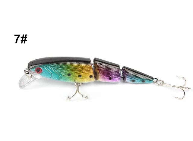 1pcs przegubowe połowów przynęty 10 5 cm 15g Minnow plastikowe sztuczne łowienie wobler narzędzia Jerk ryb esca Tackle tanie i dobre opinie Rzeka zbiornik staw Ocean Boat Fishing strumień Ocean Beach wędkowanie jezioro MR-JM004 Sztuczna przynęta Ocean Skały Fshing 1pcs przegubowe połowów przynęty 10 5 cm 15g Minnow plastikowe sztuczne łowienie wobler narzędzia Jerk ryb esca Tackle tanie i dobre opinie Rzeka zbiornik staw Ocean Boat Fishing strumień Ocean Beach wędkowanie jezioro MR-JM004 Sztuczna przynęta Ocean Skały Fshing