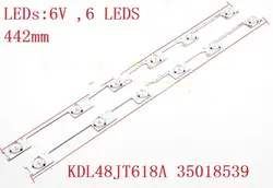 20 шт. Оригинальный Новый светодиодный светильник полоски для KONKA KDL48JT618A 35018539 6 светодиодный S 44,2 см