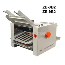 ZE-8B2/9B2 автоматический прибор для складки бумаги бумажная папка 2 складные лотки для инструкции связывающая машина максимальный размер 31*70/21*42 см