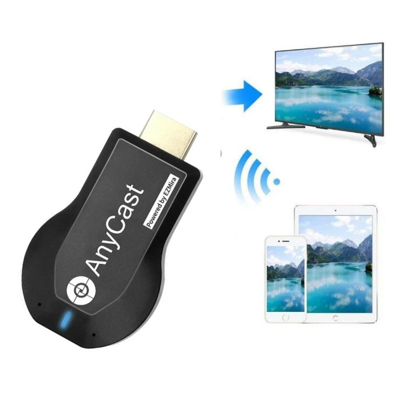 Беспроводной WiFi Дисплей приемник для ТВ тюнера AnyCast M2 Plus Airplay 1080P HDMI карта DLNA