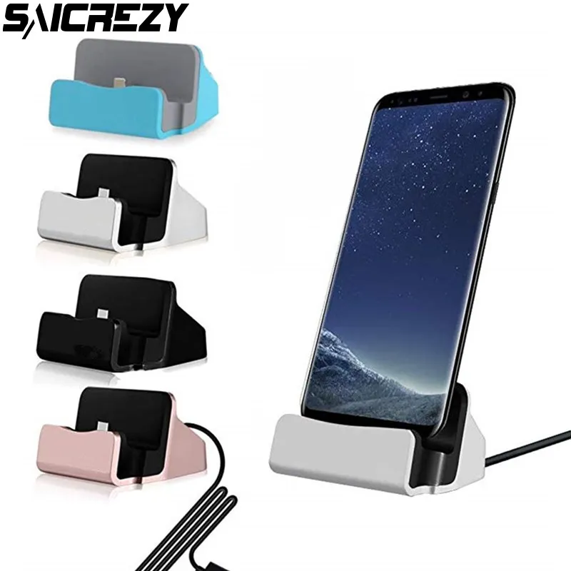 

For Samsung Galaxy Note 10 Pro 9 A2 J2 J4 Core Xcover 4s A10 M10 A20e A6s A8s Fast Charge Desktop Charger Dock Charing Holder