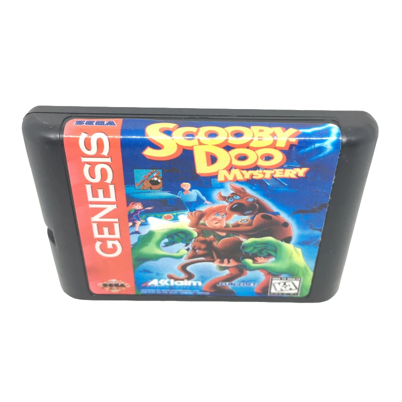 

Scooby Doo Mystery for 16 bit Game Card Game Cartridge for Sega Mega Drive