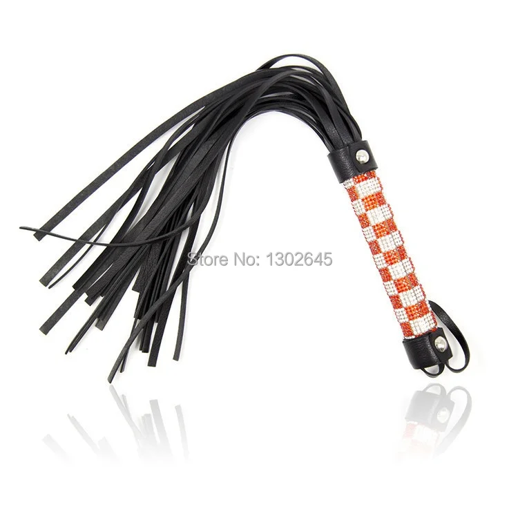 Fetish Toys PU Leather Sex Whip Slave Flogger Horse Crop Fetish Toys PU Leather Sex Whip Slave Flogger Horse Crop