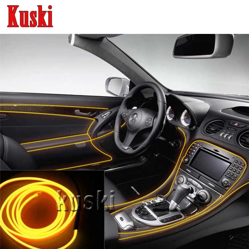 

Car Interior Atmosphere Lights Styling For Audi A3 A4 B6 B8 B7 B5 A6 C5 C6 Q5 A5 Q7 TT A1 S3 S4 S5 S6 S8 Accessories