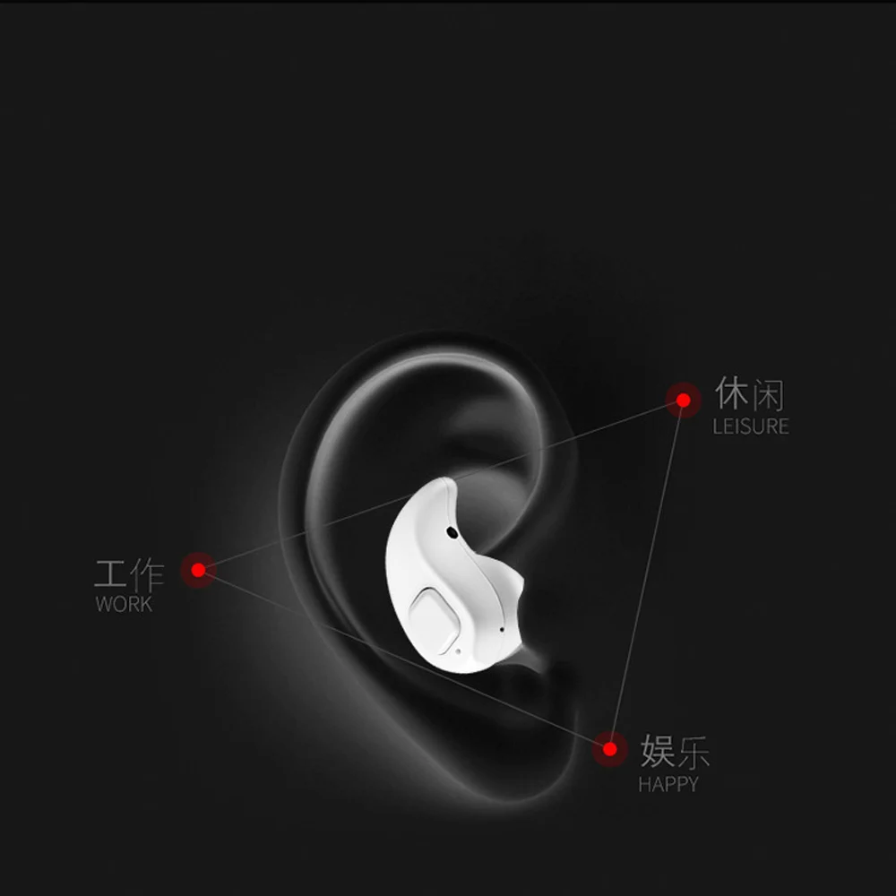 

S530X Mini Wireless Bluetooth Earphone Sports earphone With Microphone Hifi Stereo Handsfree Earbuds For Phone