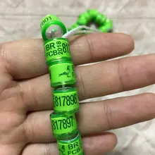 Голуби кольца птица кольцо светло-зеленый BR FCB с изображение голубя 000001-000100 большие слова высокого качества 8 мм внутренние кольца