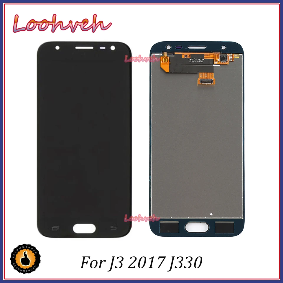 Высококачественный ЖК дисплей 5 0 ''для Samsung Galaxy J3 2017 J330 с сенсорным экраном и