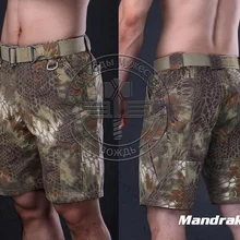 Шорты Warchief мужские камуфляж-Рипстоп открытый летний страйкбол тактический Kryptek Mandrake Highlander брюки из Тифона(STG050996