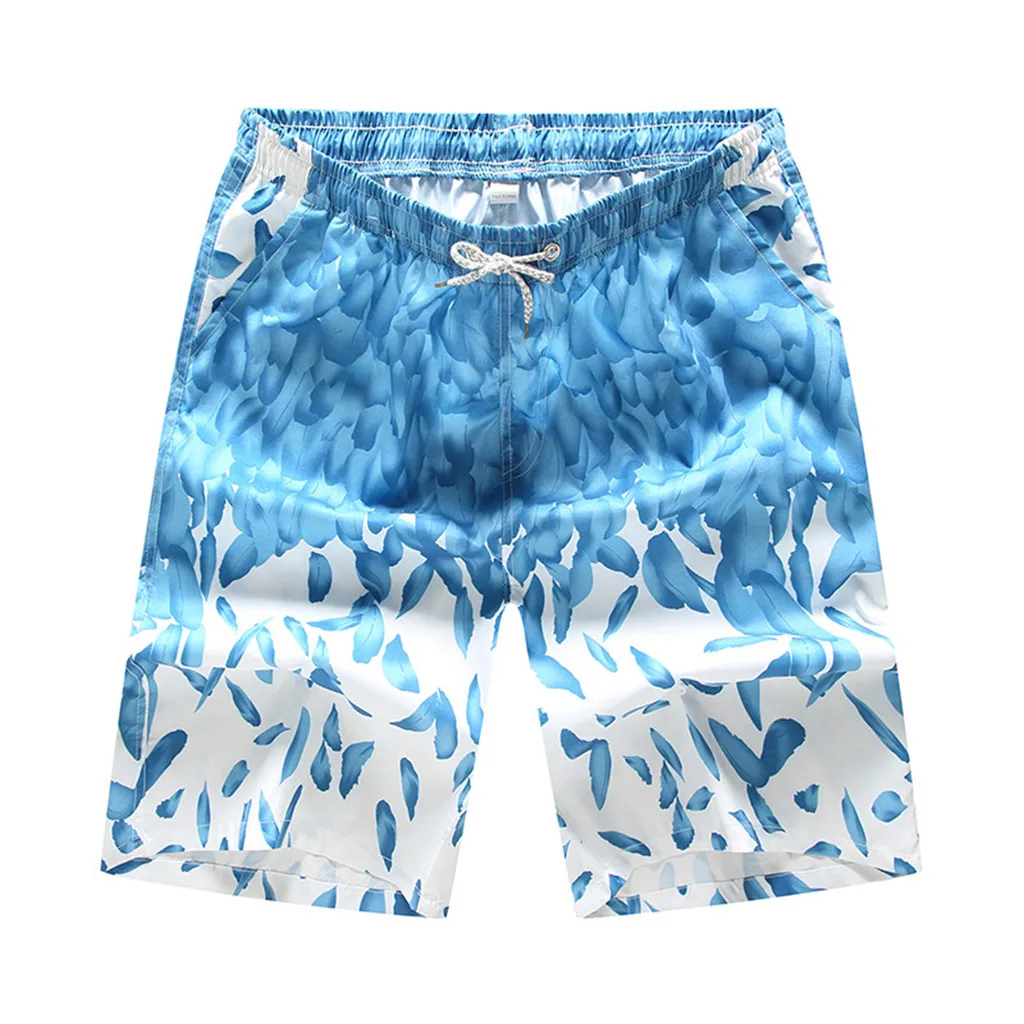 

Perimedes Men's Quick Dry joggers beachwear sports Shorts Swimming Beach Shorts Flower Boardshorts men quick dry swimwear#g35