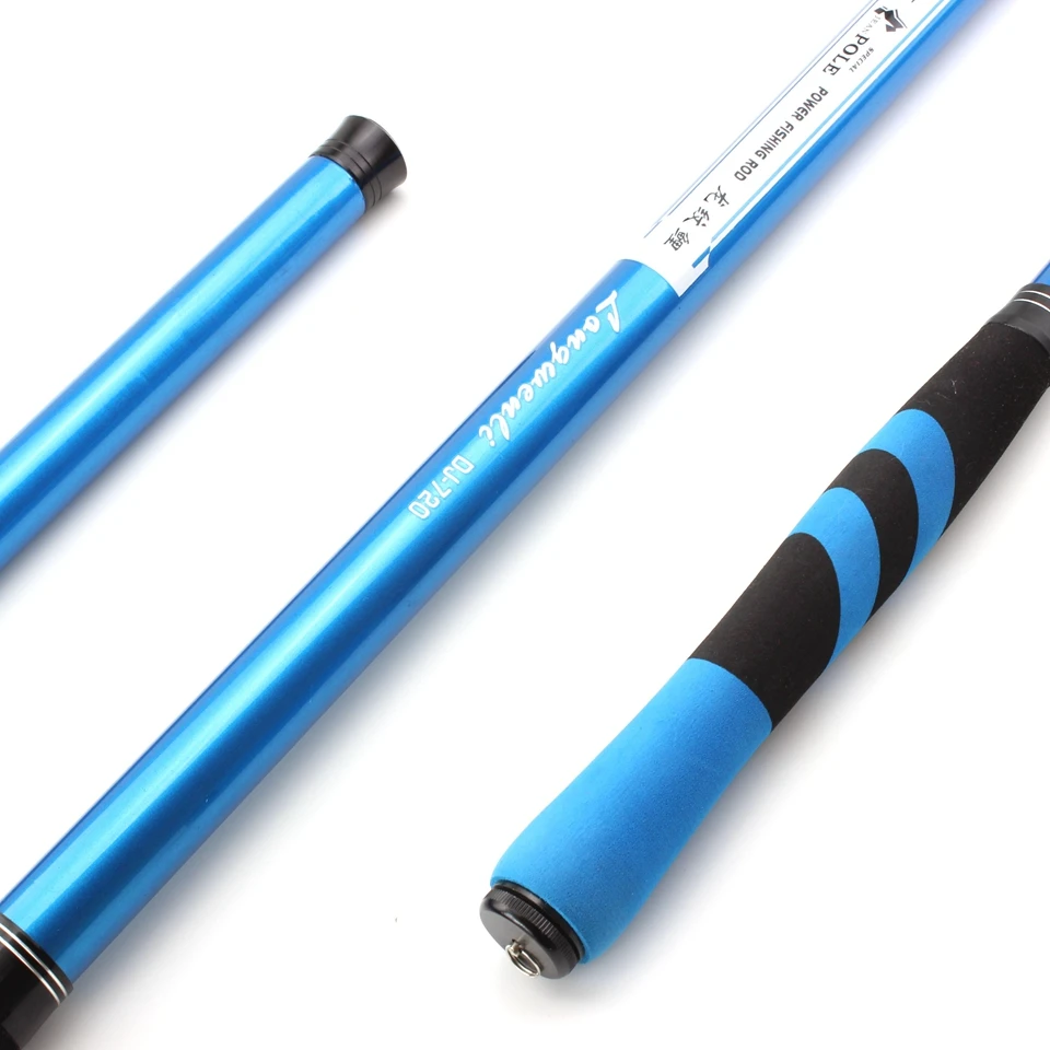 Vara de Pesca Vara de Pesca de Fibra Fibra de Carbono Vara de Mão Metros de Pesca Equipamento de Pesca Alta Qualidade Telescópica Pólo Córrego Carpa de Pólo 3.6 7.2 4 Esporte e Lazer