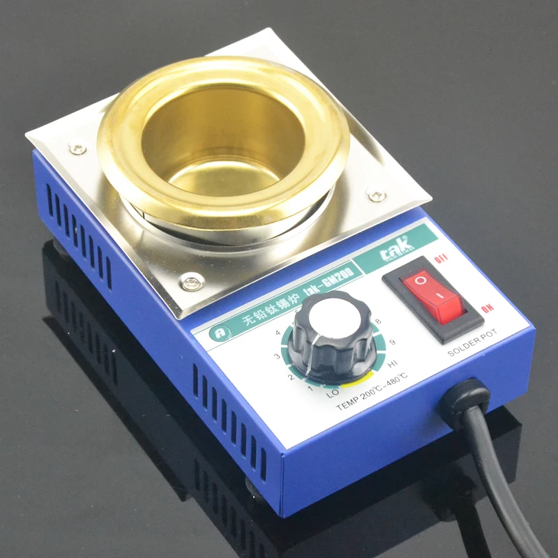 

NEW Lead-free, adjustable, molten tin stove, small 150-300w titanium alloy, soldering machine for soldering flux