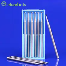 Type F Dental needle woodworking milling bit wood carving hand tools for jewelry stone bone Dia 1.0~2.3mm Shank dia 2.35mm MT022 Type F Dental needle woodworking milling bit wood carving hand tools for jewelry stone bone Dia 1.0~2.3mm Shank dia 2.35mm MT022