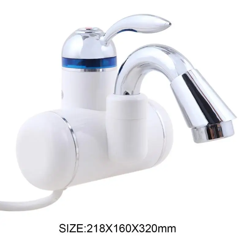 

3500W Electric Instant Water Heater Tap Instantaneous Electric Hot Water Faucet Tankless Heating Bathroom Kitchen Faucet