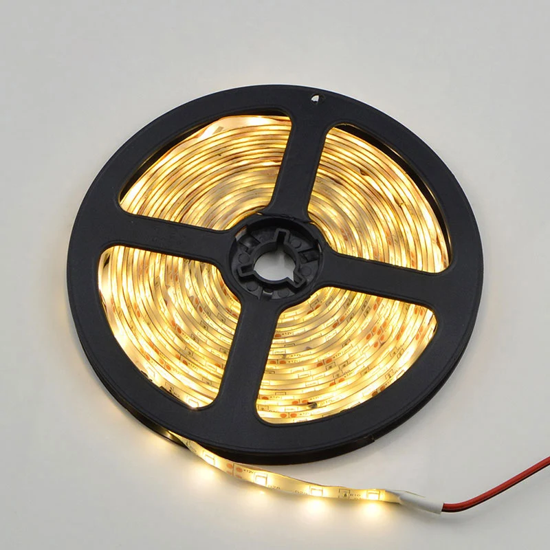 

DC 12V LED Strip Light 5M RGB Tape Light-Emitting Diode Not Waterproof LED Light Ribbon Decoration Lamp Lighting For Home