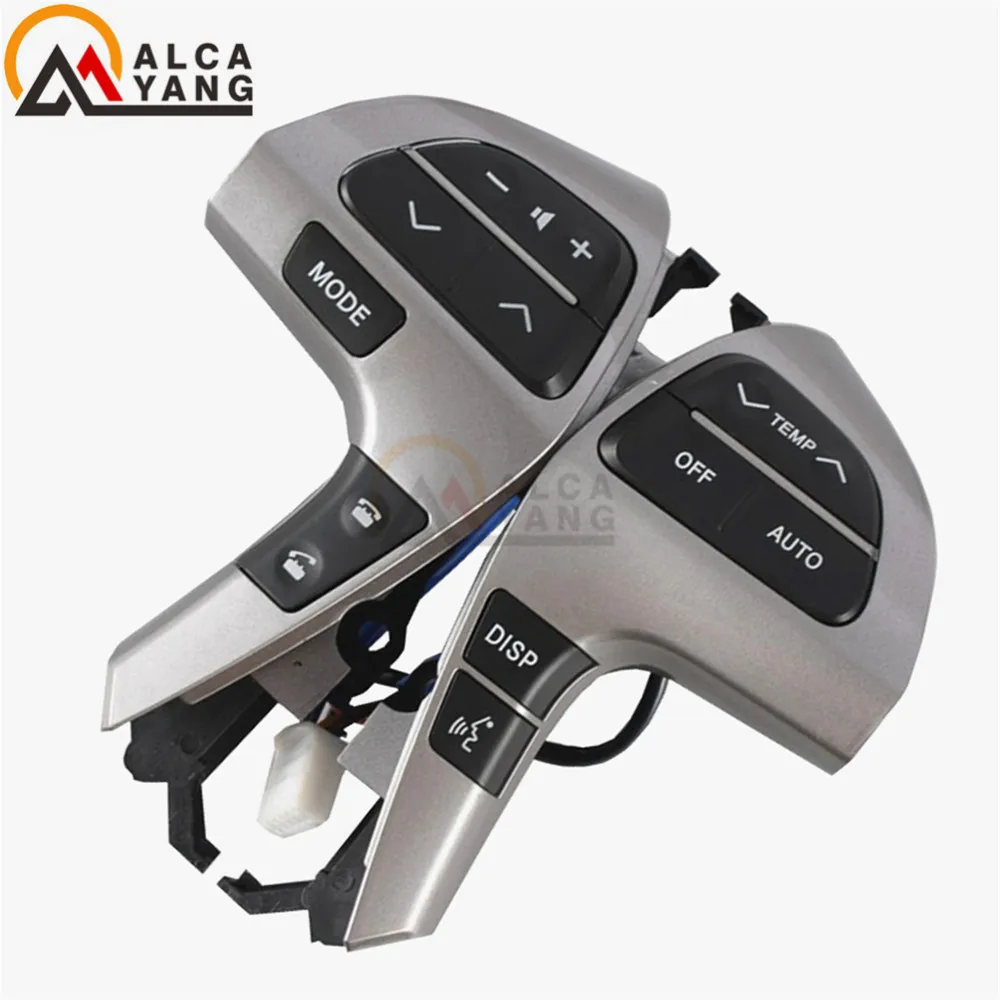 Buttons Bluetooth Phone For Toyota HIGHLANDER 84250-0E120 Wheel Audio Control Button 84250-0E220 84250-0K020