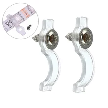 100 шт. крепежные кронштейны для крепления на светильник для крепления, односторонние крепежные зажимы для светодиодных лент 8 мм 10 мм, светильник для украшения дома