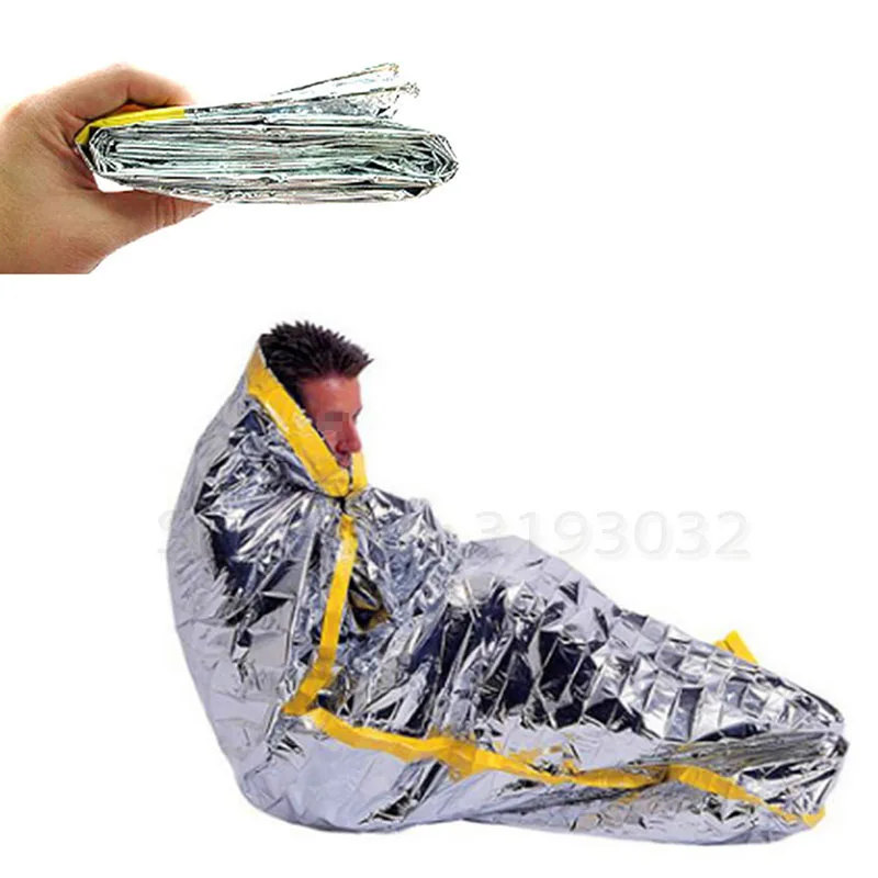 

Outdoor Camp Safety Survival Accessories Equipment Tactical First Aid Kits Waterproof Emergency Blanket Sleeping Bag Hike Gear