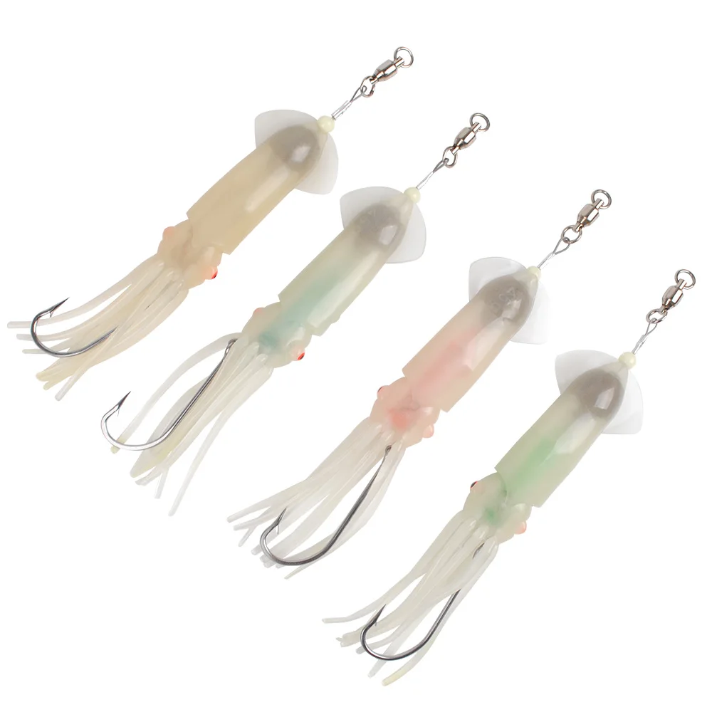 DR.FISH 6 7 дюйма светодиодный фонарь для морского приманки тунца|saltwater fishing lures|lures