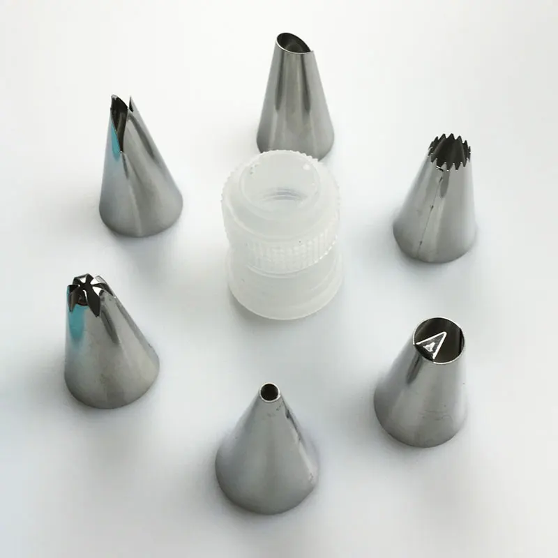 Z4--Hot-Silicone-Icing-Piping-Cream-Pastry-Bag-+-6-X-Stainless-Steel-Nozzle-Set-DIY-Cake-Decorating-Tips-Cupcake-Fondant-Sugarcraft-1