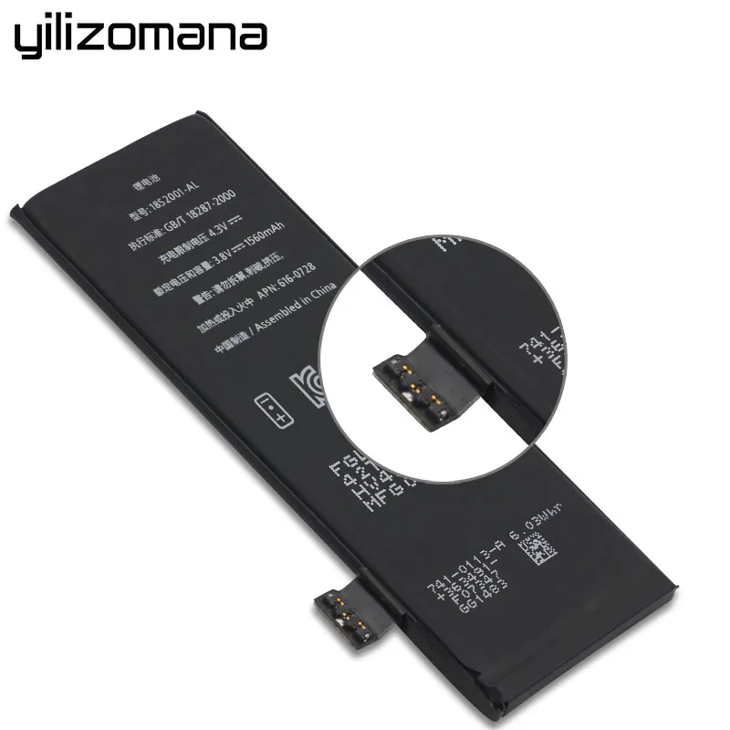 YILIZOMANA аккумулятор для телефона для Apple iPhone 5S 6 6P 6s Plus сменные батареи 1560 мАч 2915 мАч+ Бесплатные инструменты
