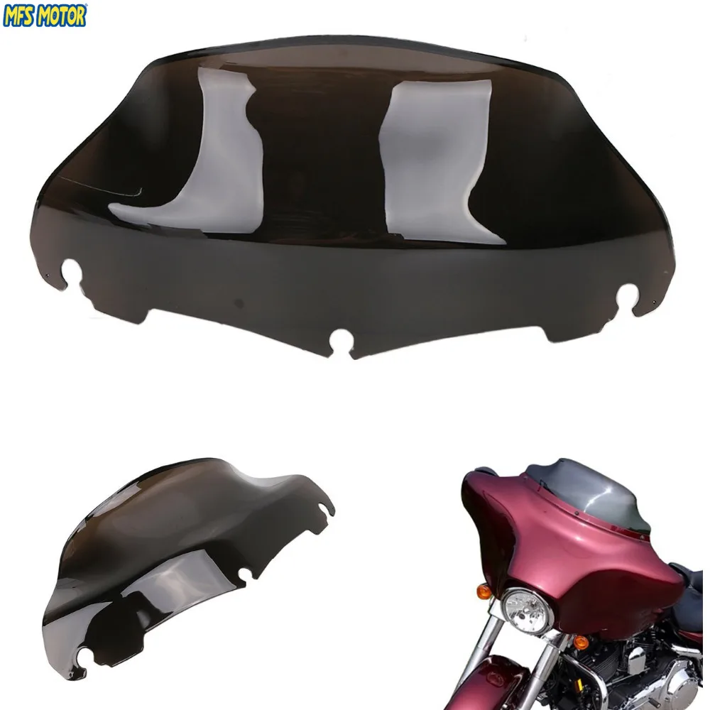 

6" Windscreen for Harley Touring Electra Glide 2014 2015 2016 Year Motorcycle Windshield Iridium Wind Deflector