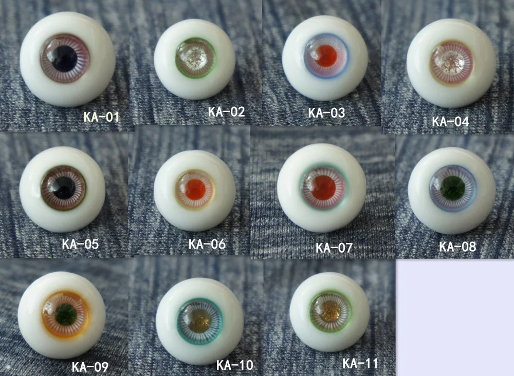 Стеклянная кукла KA BJD EKa series 1/12 1/8 YOSD MSD SD eyes 22 см 24 ручная работа стеклянная eyes|doll