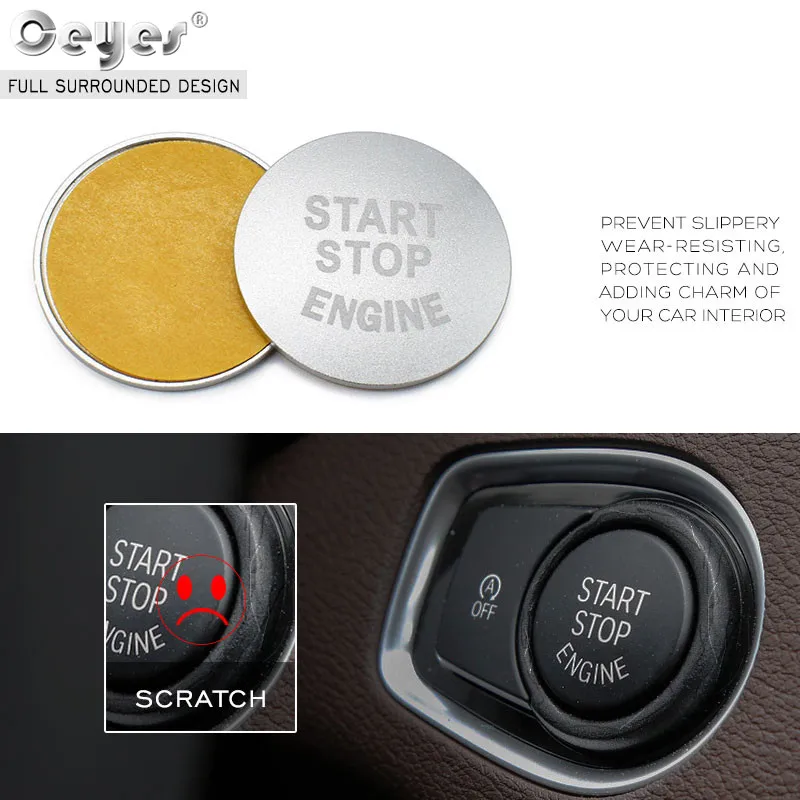 Start Engine Button Ring for BMW (5)