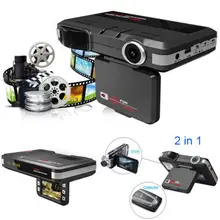 1xMFP English/Russia 2in1 5MP Car DVR Recorder+Radar Laser speed Detector Trafic Alert
