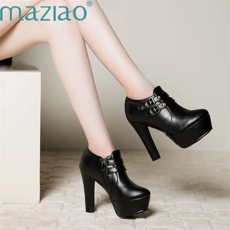 platform pump boots