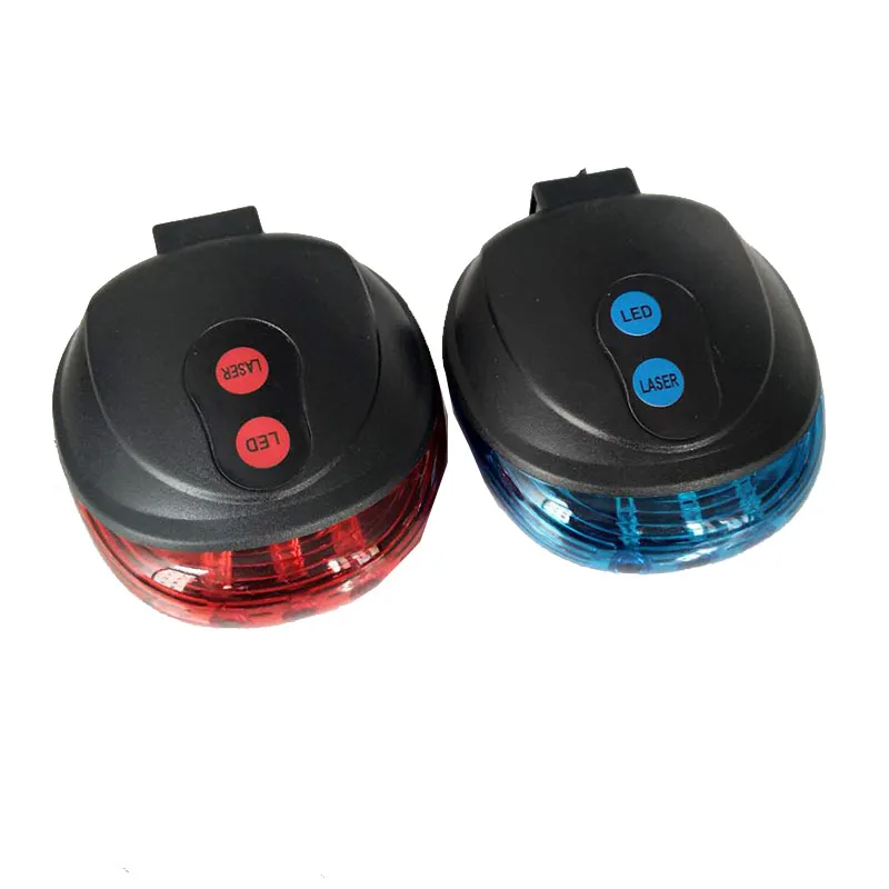 Excellent Bicycle Tail Light (5LED+2Laser) Waterproof Cycling Bike Light 7 Cool Flash Mode Bike Rear Lights For Bike Accessories Lights 1