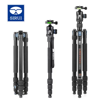 

SIRUI W-2004 W2004 Tripod Aluminum Flexible Monopod For Camera Water/Sand Proof Triopd With K20X Ball Head DHL Free Shipping