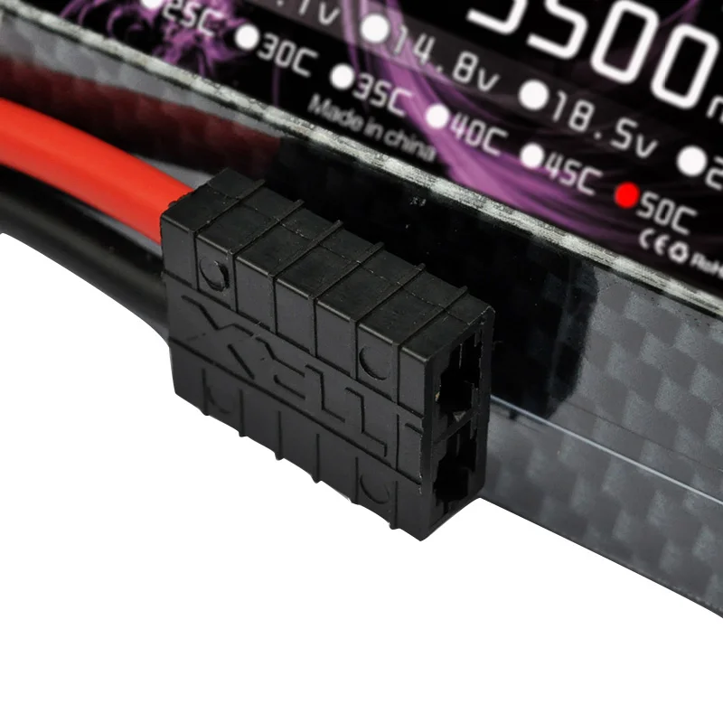 HRB RC Lipo батарея 2S 7,4 V 5500mAh 50C 100C жесткий чехол RC 1/10 1/8 весы для Traxxas Slash 4x4 RC автомобиль грузовик